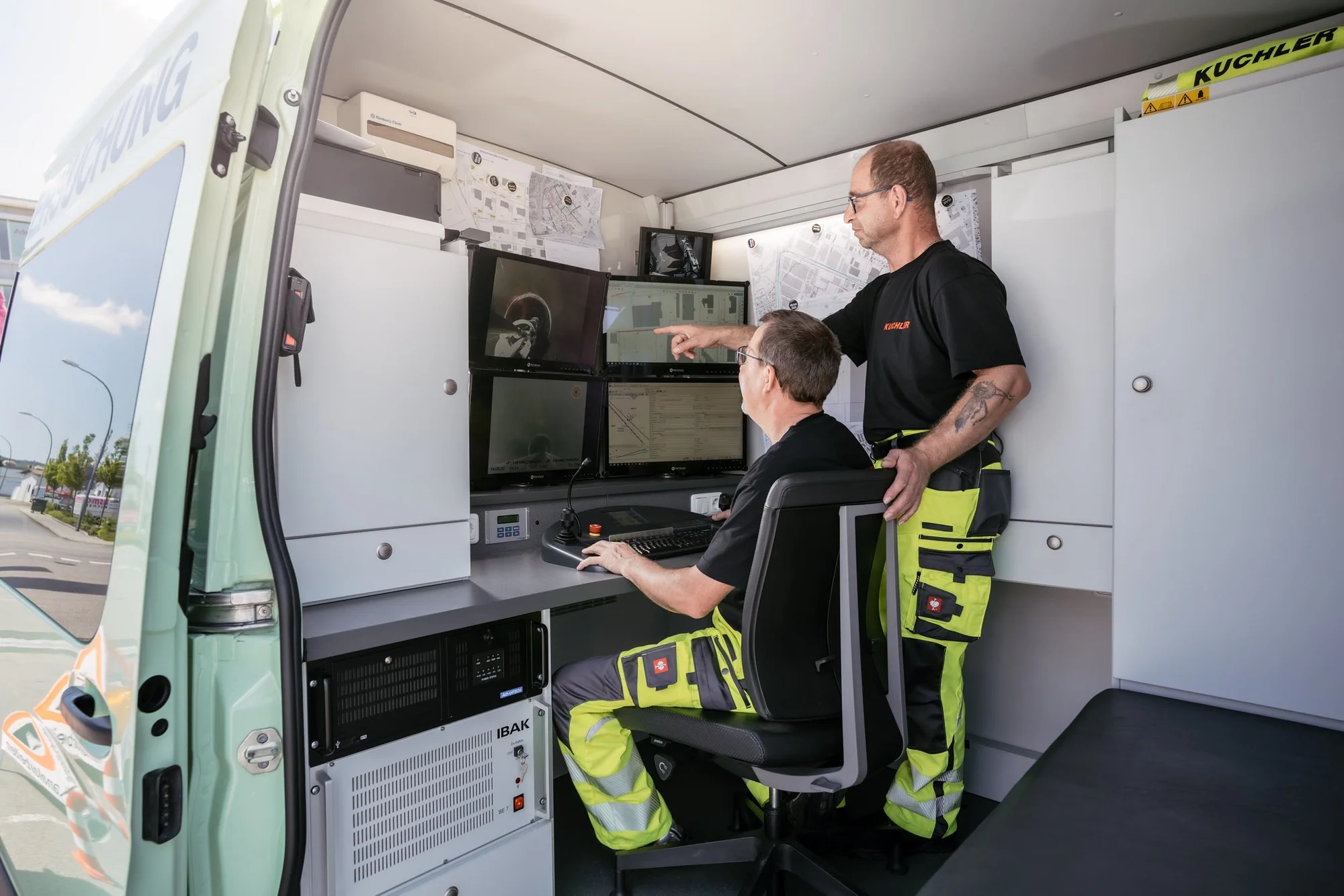 Ablauf von Kanalreinigung und Rohrreinigung in Stallwang